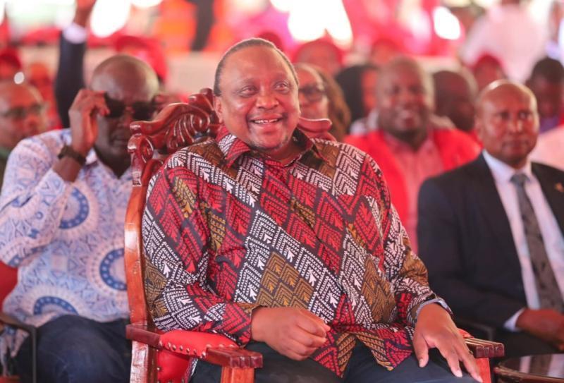 File image of former President Uhuru Kenyatta